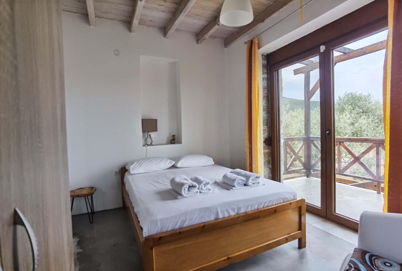 Elea Stone Houses in organic quiet olive grove, Prinos, Thassos Exterior foto