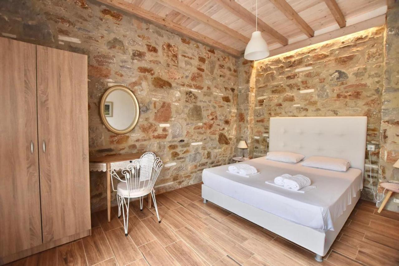 Elea Stone Houses in organic quiet olive grove, Prinos, Thassos Exterior foto