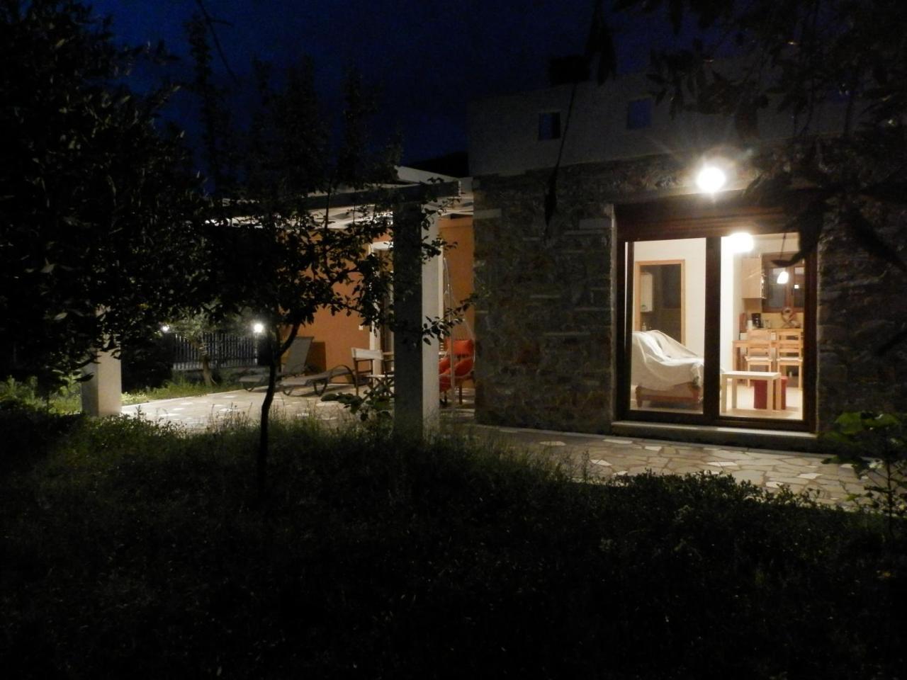 Elea Stone Houses in organic quiet olive grove, Prinos, Thassos Exterior foto